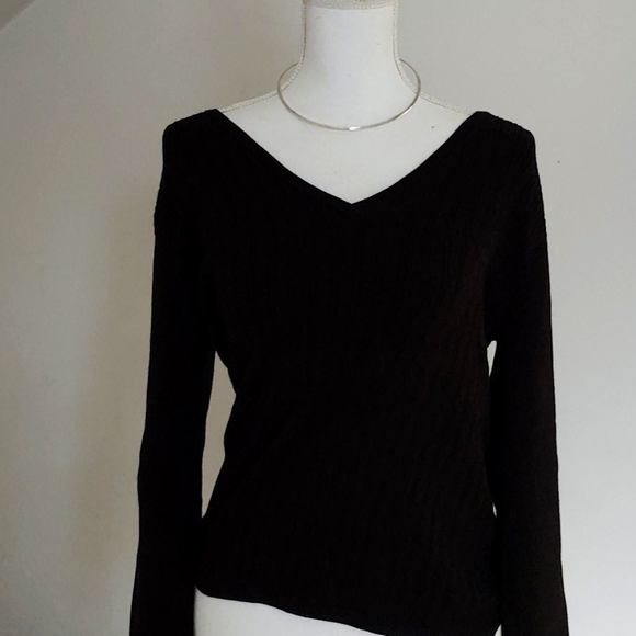 Evan Picone Sweaters - NWOT!Evan Picone Classic cable knit ribbed sweater